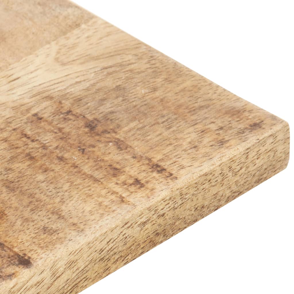 Stolní deska masivní mangovníkové dřevo 15–16 mm 70 x 70 cm