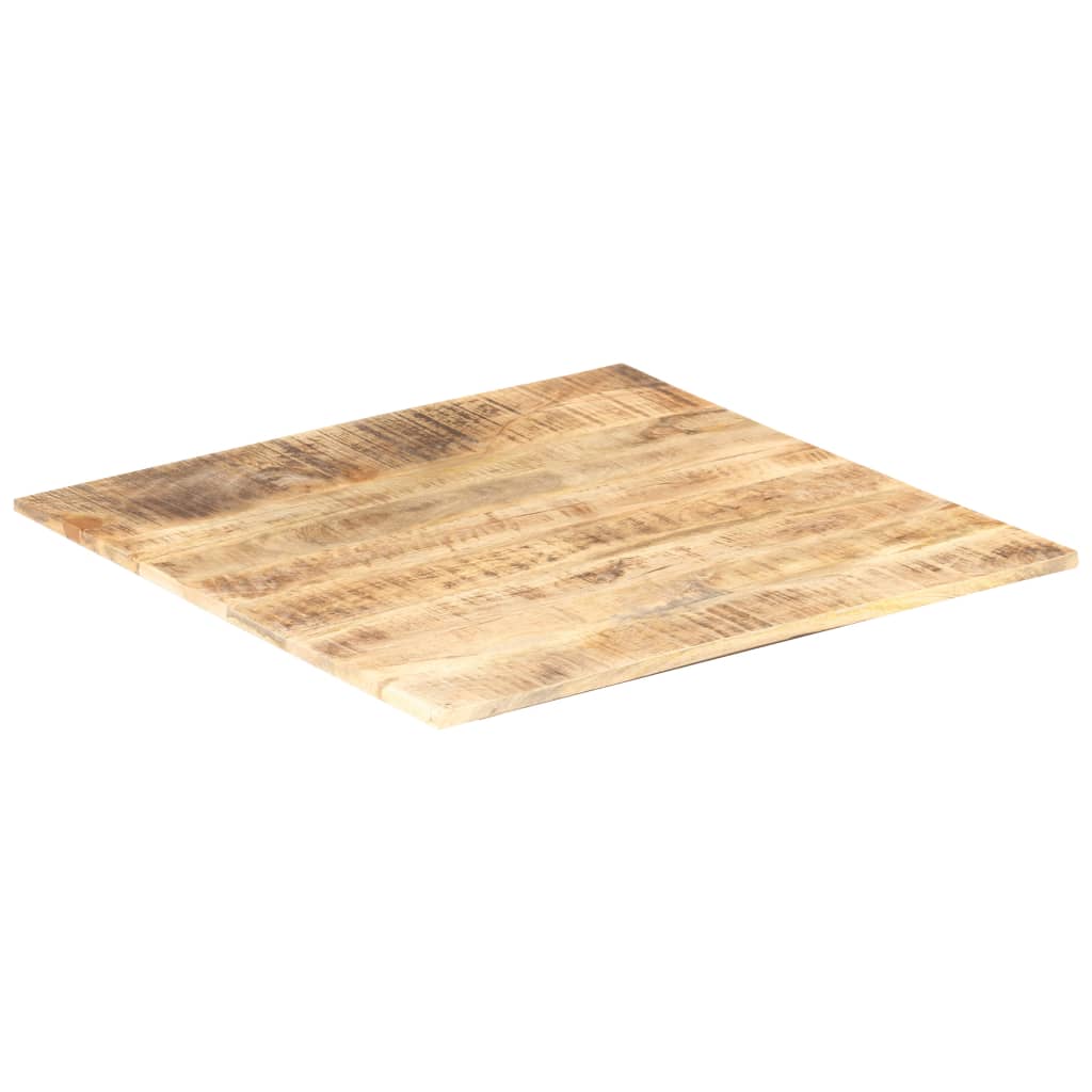Stolní deska masivní mangovníkové dřevo 15–16 mm 70 x 70 cm