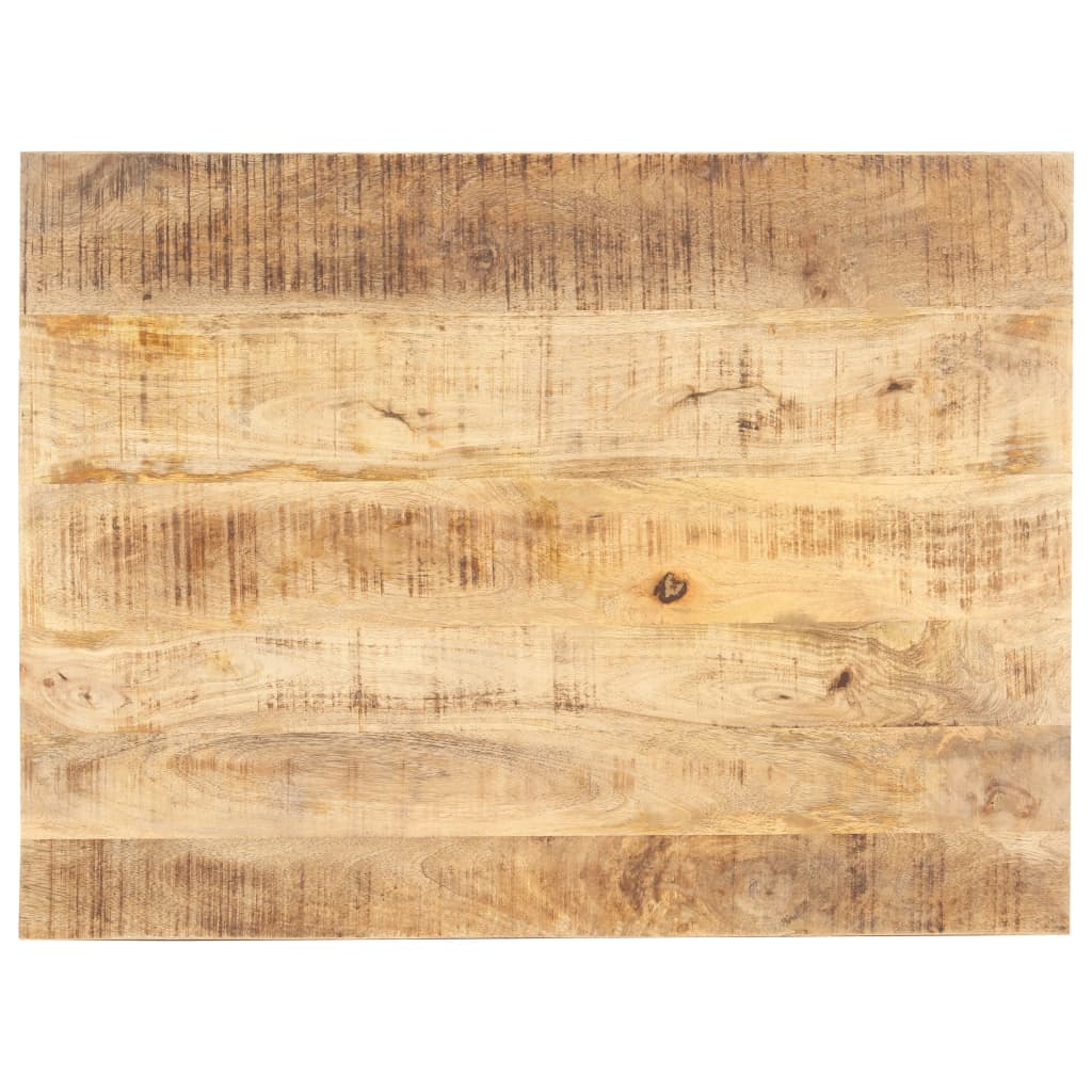 Stolní deska masivní mangovníkové dřevo 15–16 mm 90 x 70 cm