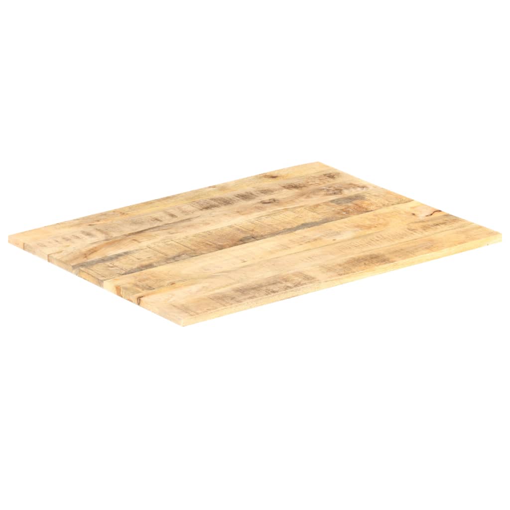 Stolní deska masivní mangovníkové dřevo 15–16 mm 90 x 70 cm