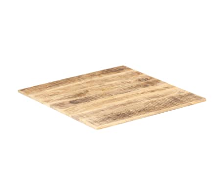 vidaXL Blat stołu, lite drewno mango, 15-16 mm, 80x80 cm