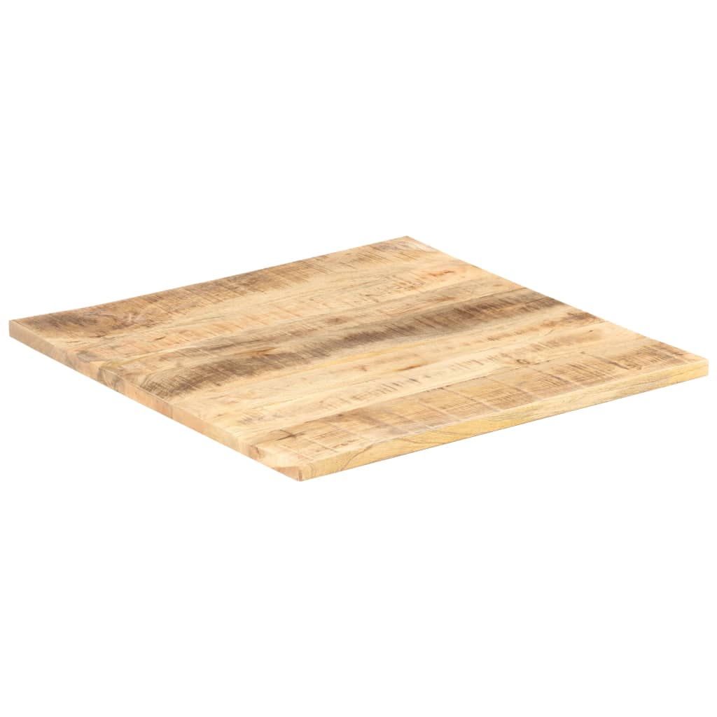 Stolní deska masivní mangovníkové dřevo 25–27 mm 60 x 60 cm