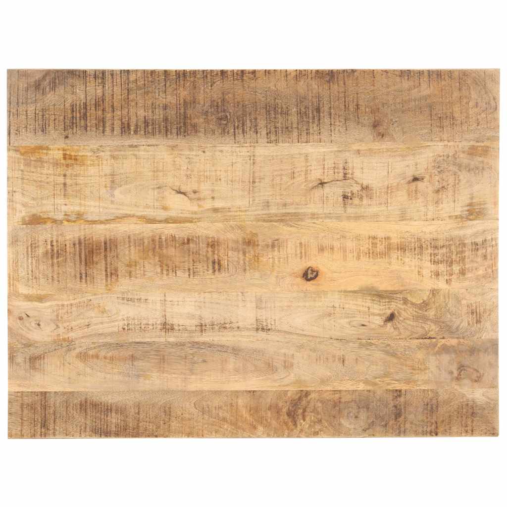 vidaXL Blat de masă, 70x60 cm, lemn masiv mango, 25-27 mm