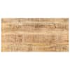 vidaXL lauaplaat tugevast mangopuidust 25&ndash;27 mm 100 x 60 cm