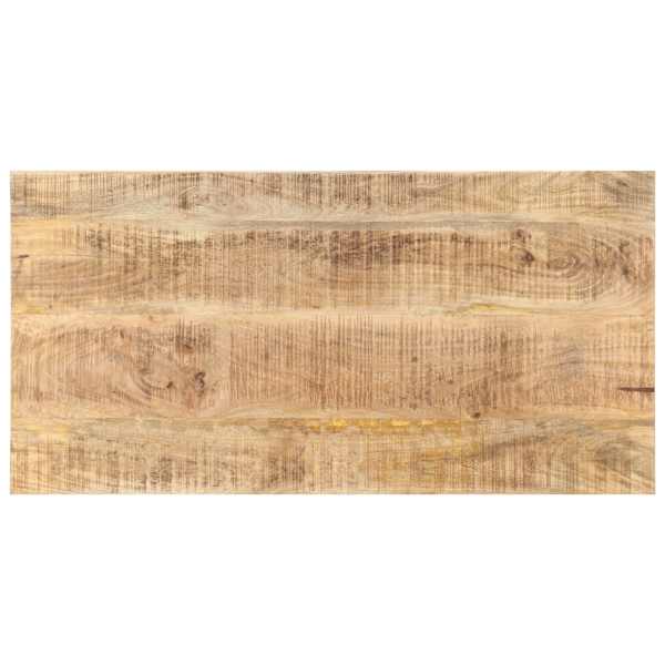vidaXL lauaplaat tugevast mangopuidust 25&ndash;27 mm 100 x 60 cm
