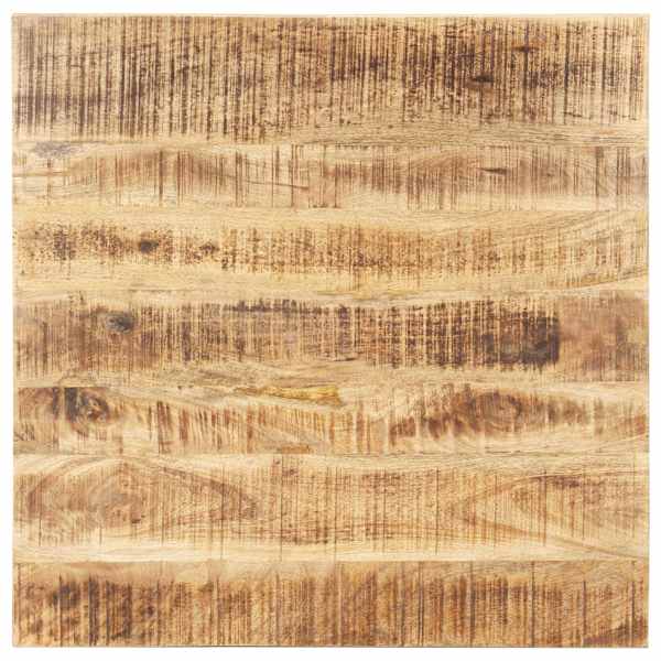 vidaXL lauaplaat tugevast mangopuidust 25&ndash;27 mm 70 x 70 cm