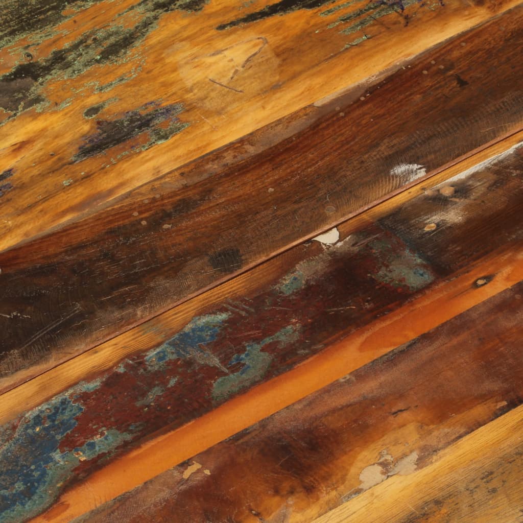 Hranatá stolní deska 60×60cm 15–16 mm masivní recyklované dřevo