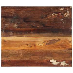 vidaXL ristk&uuml;likukujuline lauaplaat 60x70 cm 15&ndash;16 mm taastatud puit