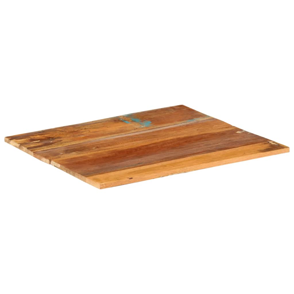 Obdélníková stolní deska 60×70 cm 15–16 mm recyklované dřevo