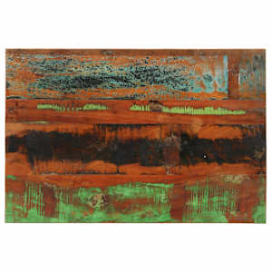 Pravokotna mizna plošča 60x90 cm 15-16 mm trden predelan les