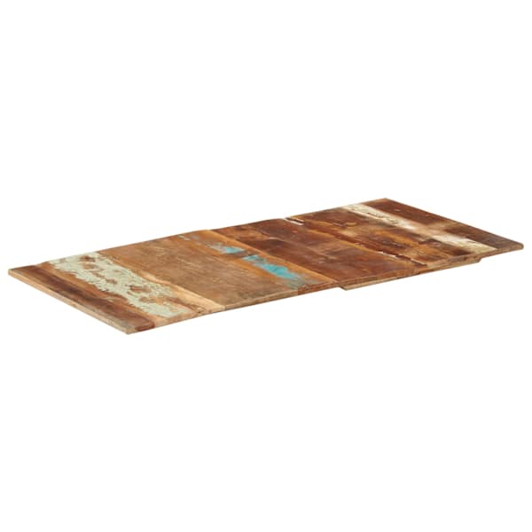 vidaXL ristk&uuml;likukujuline lauaplaat 60x120 cm 15&ndash;16 mm taastatud puit