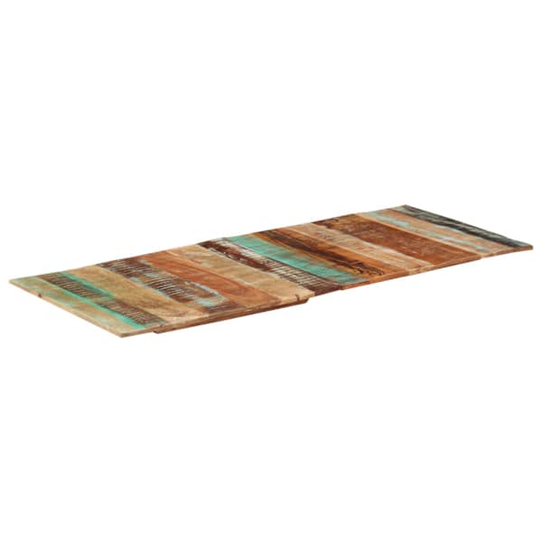 vidaXL ristk&uuml;likukujuline lauaplaat 60x140 cm 15&ndash;16 mm taastatud puit