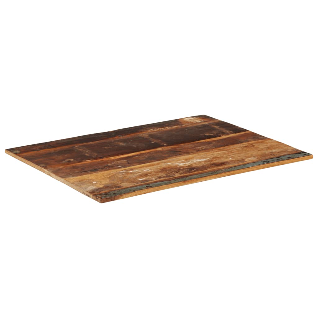 Obdélníková stolní deska 70×90 cm 15–16 mm recyklované dřevo
