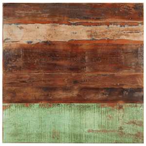 Hranatá stolní deska 80×80cm 15–16 mm masivní recyklované dřevo - obrázek 1