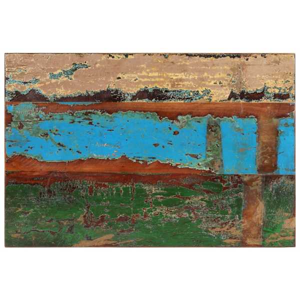 vidaXL ristk&uuml;likukujuline lauaplaat 60x90 cm 25&ndash;27 mm taastatud puit