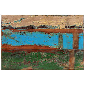 Pravokotna mizna plošča 60x90 cm 25-27 mm trden predelan les