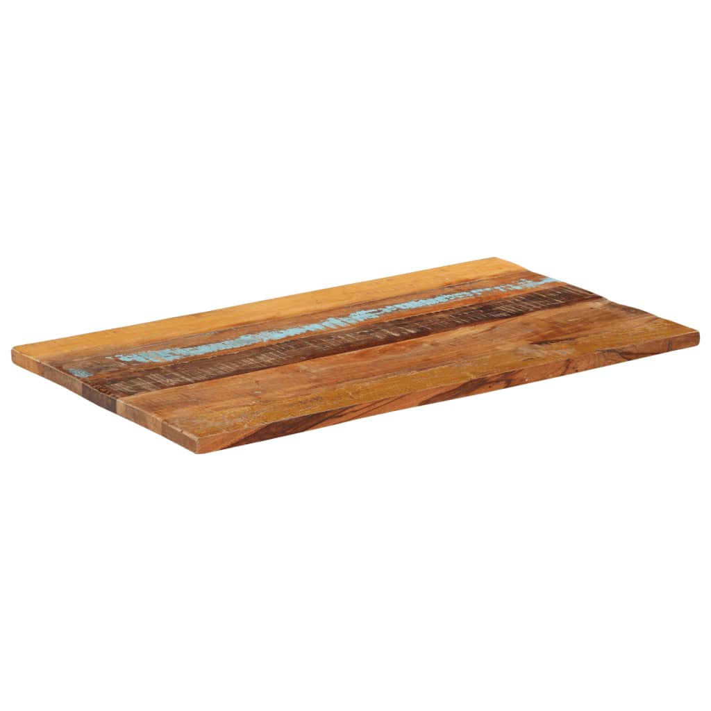 Obdélníková stolní deska 60×100 cm 25–27 mm recyklované dřevo