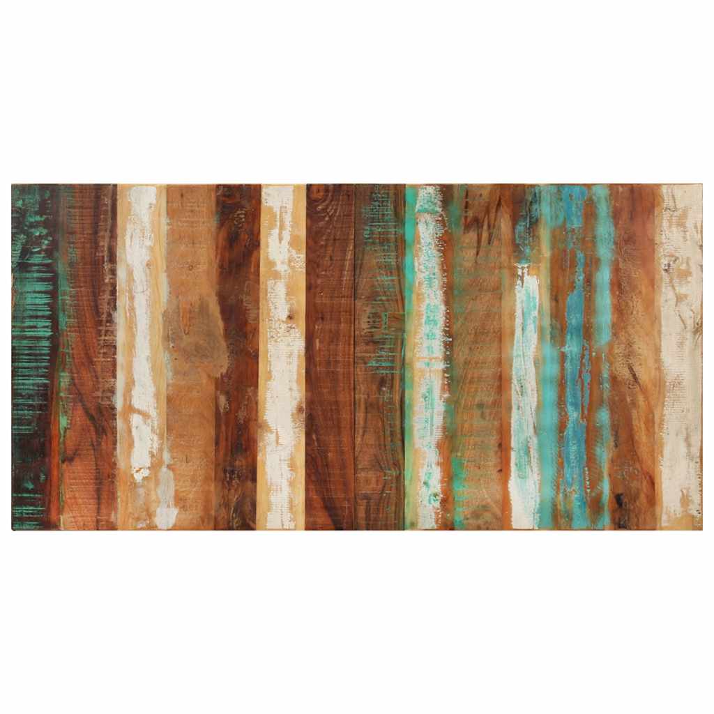 vidaXL Tafelblad rechthoekig 25-27mm 60x120 cm massief gerecycled hout afbeelding
