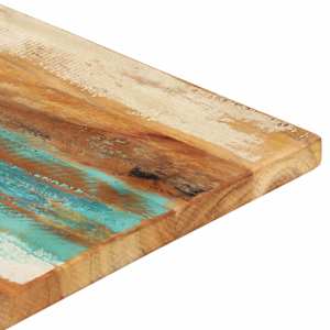 Obdélníková stolní deska 60 x 120 cm 25–27 mm recyklované dřevo - obrázek 11
