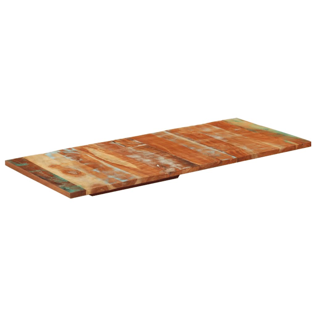 vidaXL Tischplatte Rechteckig 60x140 cm 25-27 mm Altholz Massiv