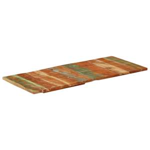Obdélníková stolní deska 60 x 140 cm 25–27 mm recyklované dřevo - obrázek 3
