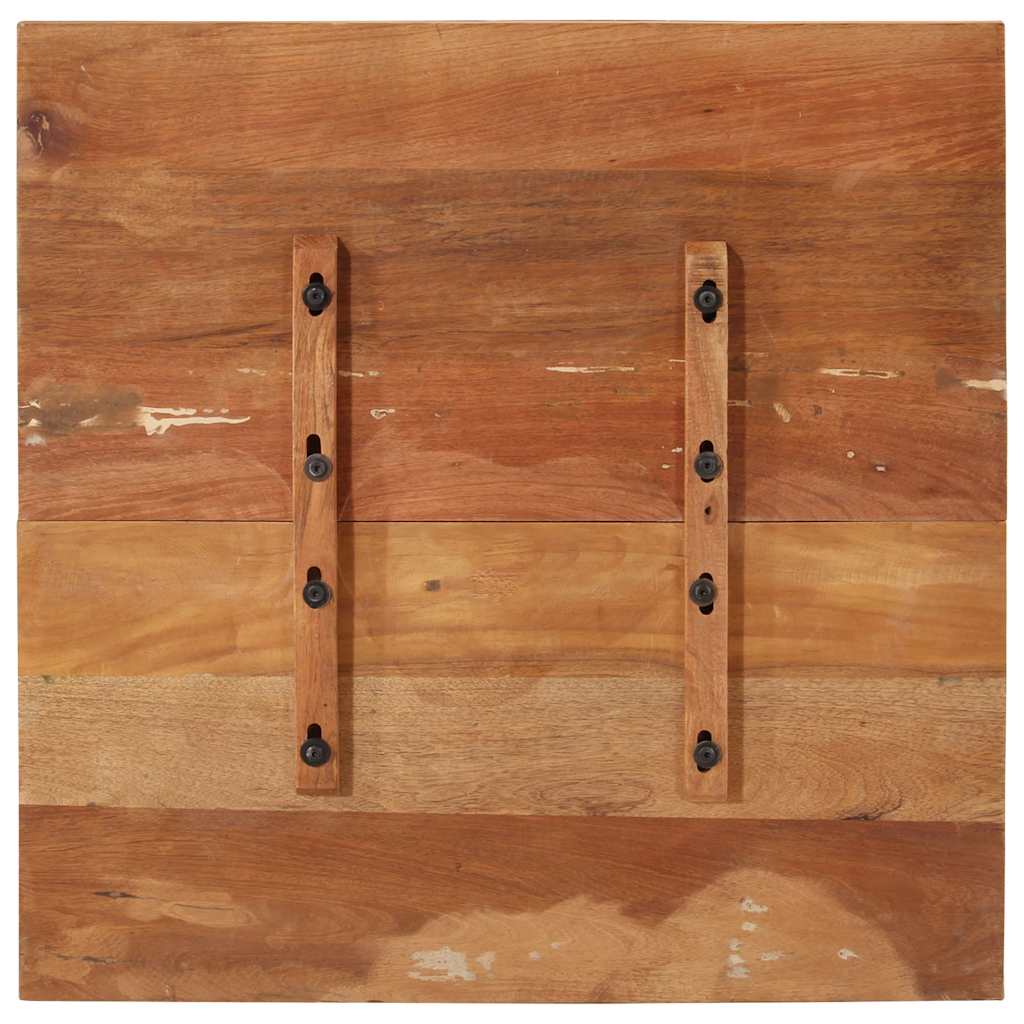 Square Table Top 70x70 cm 25-27 mm Solid Reclaimed Wood vidaXL