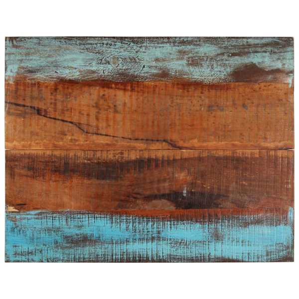 vidaXL ristk&uuml;likukujuline lauaplaat 70x90 cm 25&ndash;27 mm taastatud puit