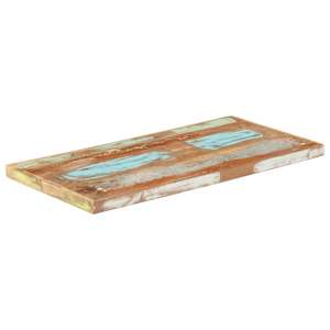 vidaXL Dessus de table Bois de r&eacute;cup&eacute;ration solide 16 mm 120x60 cm