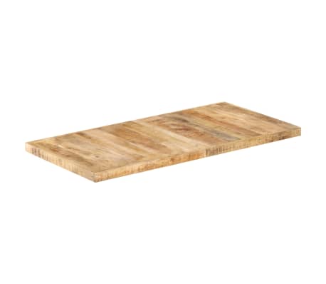 vidaXL Superficie de mesa madera maciza de mango 16 mm 140x70 cm