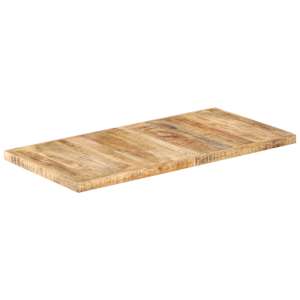 vidaXL Piano Tavolo in Legno Massello di Mango 16 mm 140x70 cm