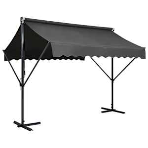Prostostoječa tenda 300x300 cm antracitna