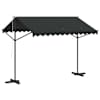 vidaXL iseseisev varikatus 300 x 300 cm, antratsiithall