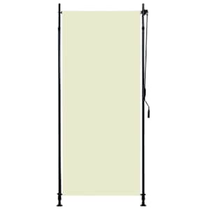 vidaXL v&auml;liruloo 100 x 270 cm, kreemjasvalge