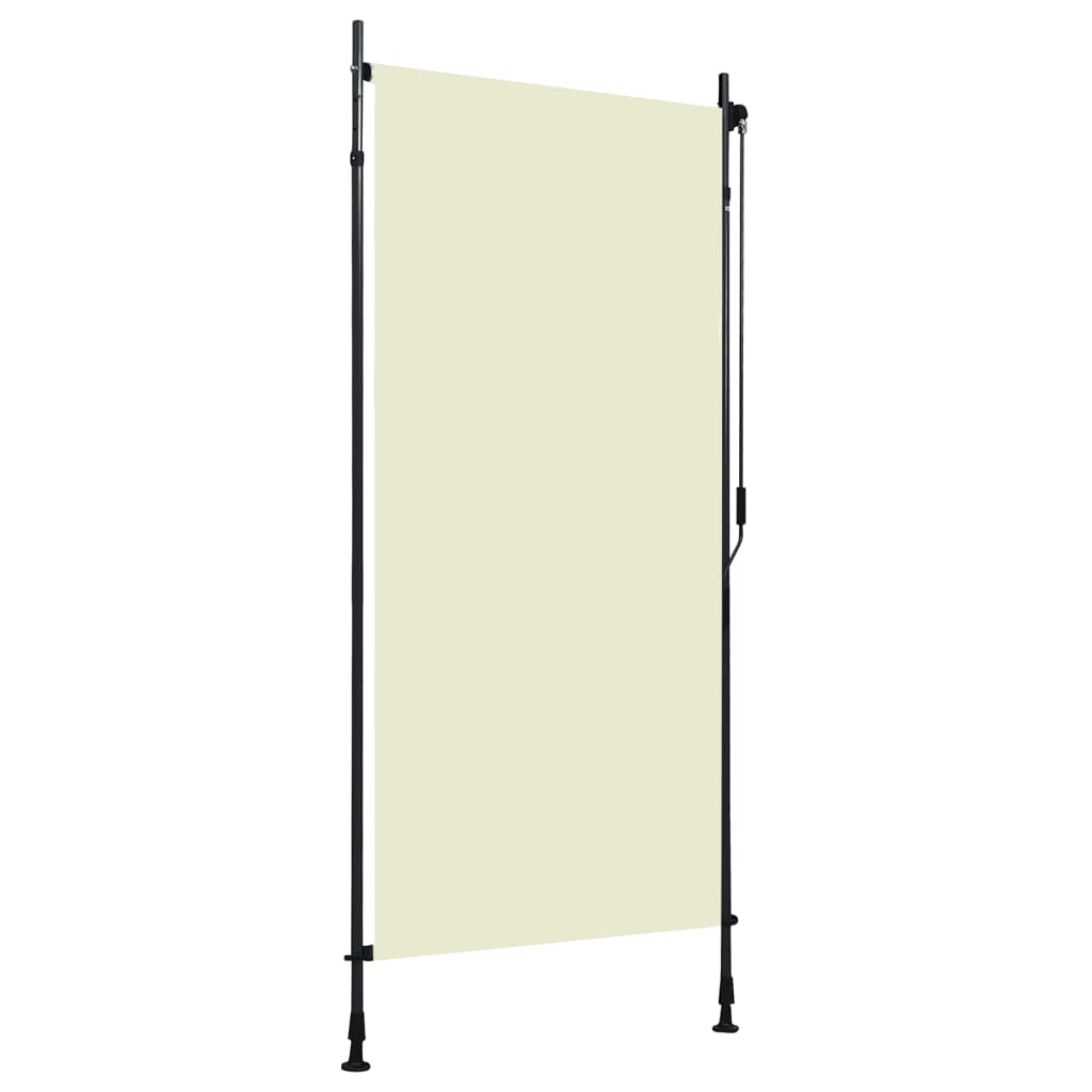 

vidaXL Rolgordijn voor buiten 100x270 cm crème