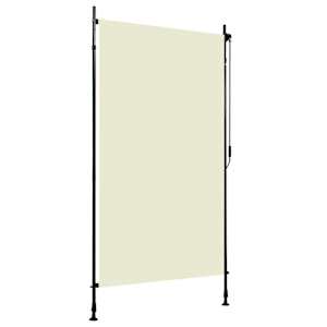 Venkovní roleta 120 x 270 cm krémová - obrázek 1