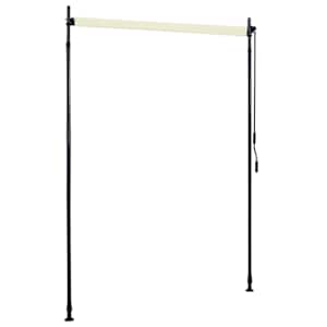 Venkovní roleta 150 x 270 cm krémová - obrázek 5