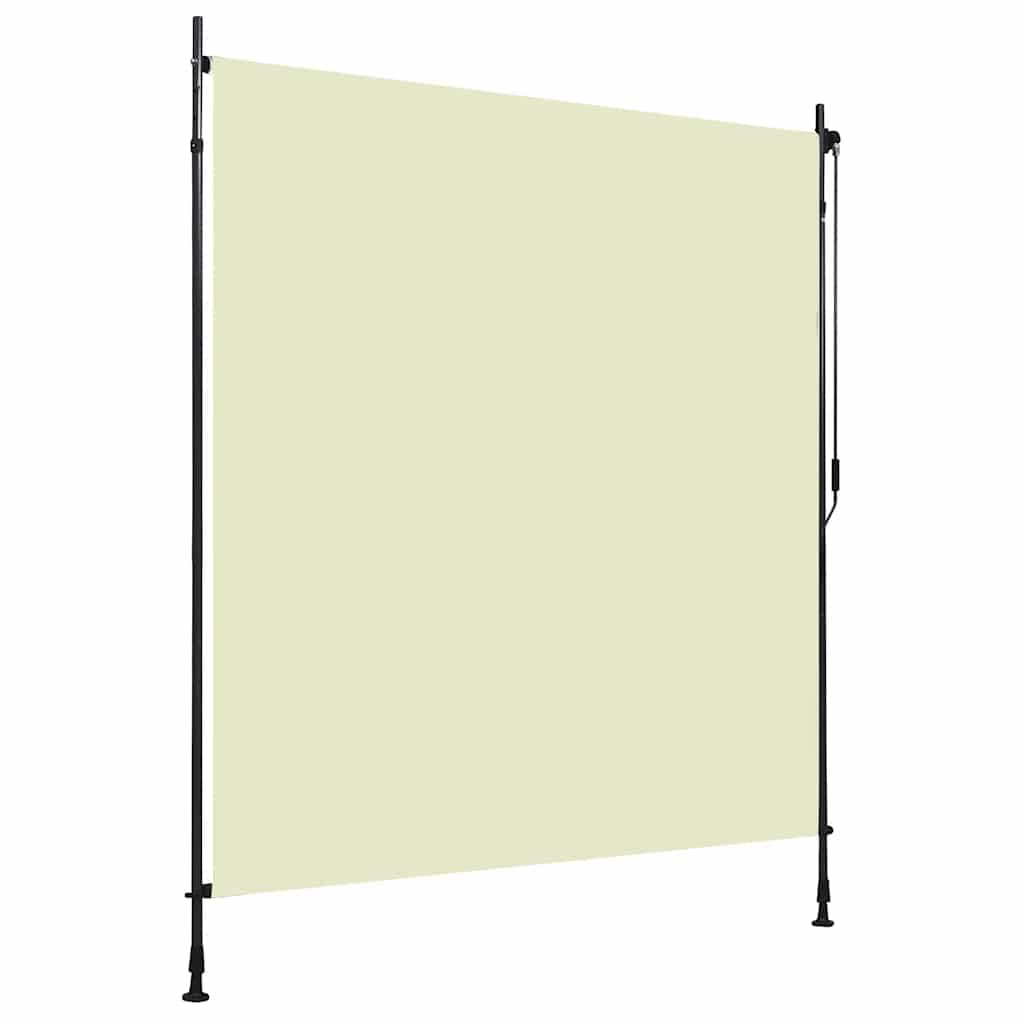 vidaXL Jaluzea tip rulou de exterior, crem, 200 x 270 cm