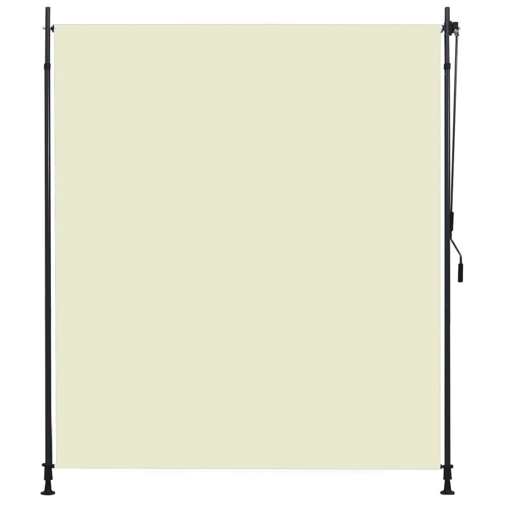 vidaXL Outdoor Roller Blind 78.7"x106.3" Cream