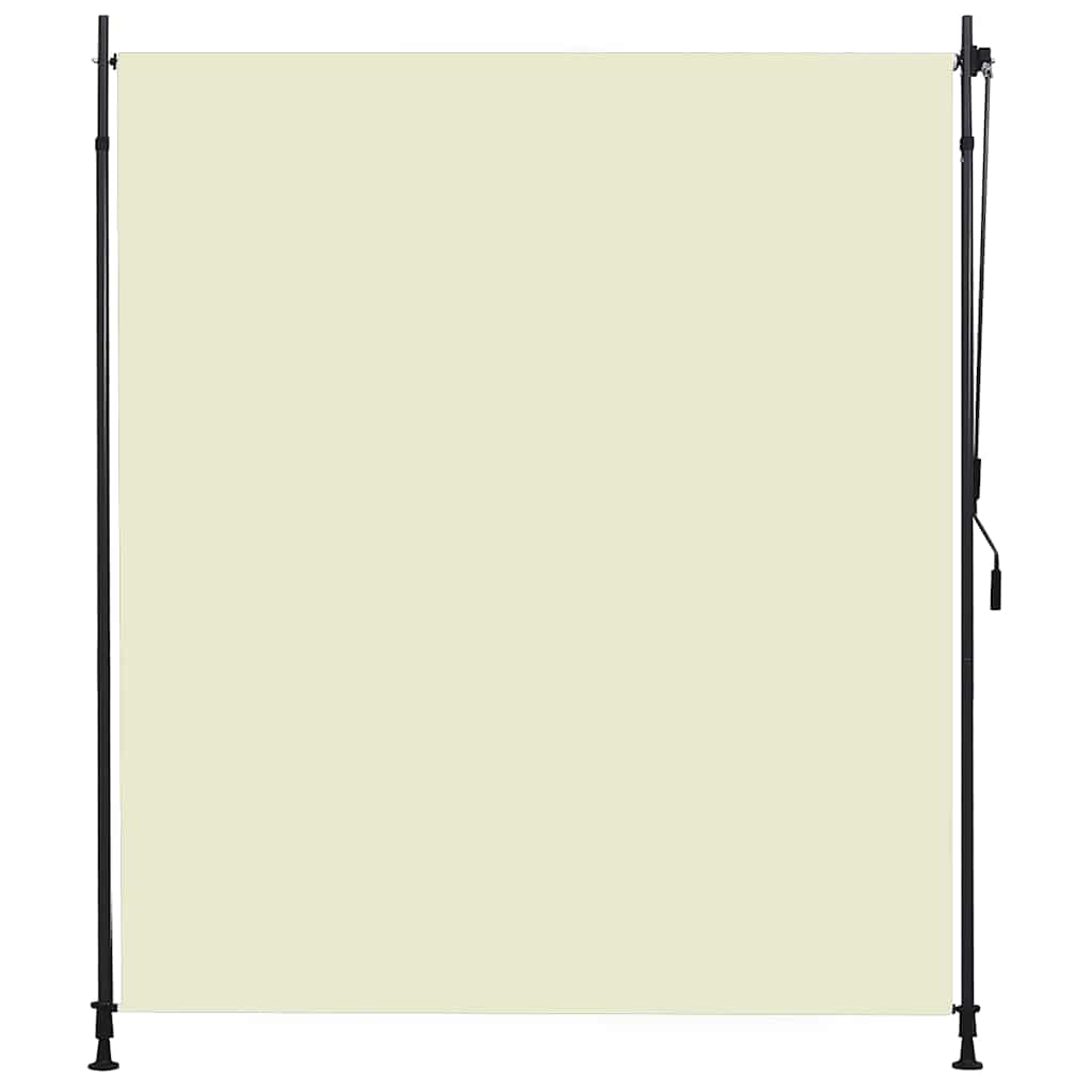 vidaXL Jaluzea tip rulou de exterior, crem, 200 x 270 cm