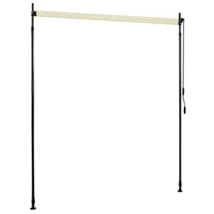 Venkovní roleta 200 x 270 cm krémová - obrázek 5