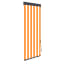  vidaXL fehér és narancssárga kültéri roló 60 x 250 cm termék 2. képe