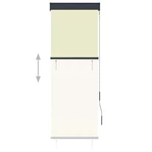 Venkovní roleta 60 x 250 cm krémová - obrázek 3