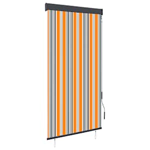 vidaXL v&auml;liruloo 80 x 250 cm, kollane ja sinine