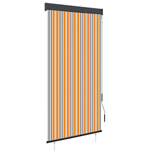 vidaXL v&auml;liruloo 100 x 250 cm, kollane ja sinine