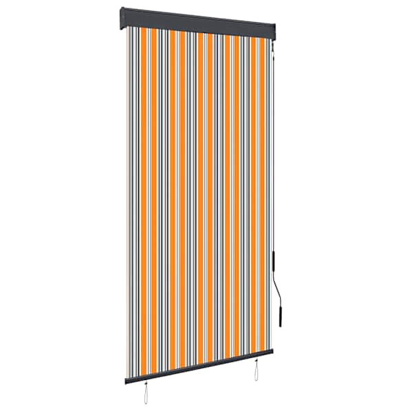 vidaXL v&auml;liruloo 100 x 250 cm, kollane ja sinine