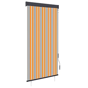 Venkovní roleta 100 x 250 cm žlutomodrá - obrázek 1