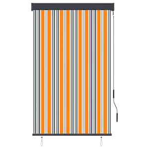 Venkovní roleta 100 x 250 cm žlutomodrá - obrázek 2