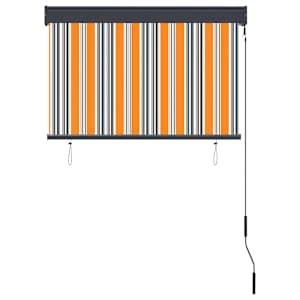 Venkovní roleta 100 x 250 cm žlutomodrá - obrázek 4