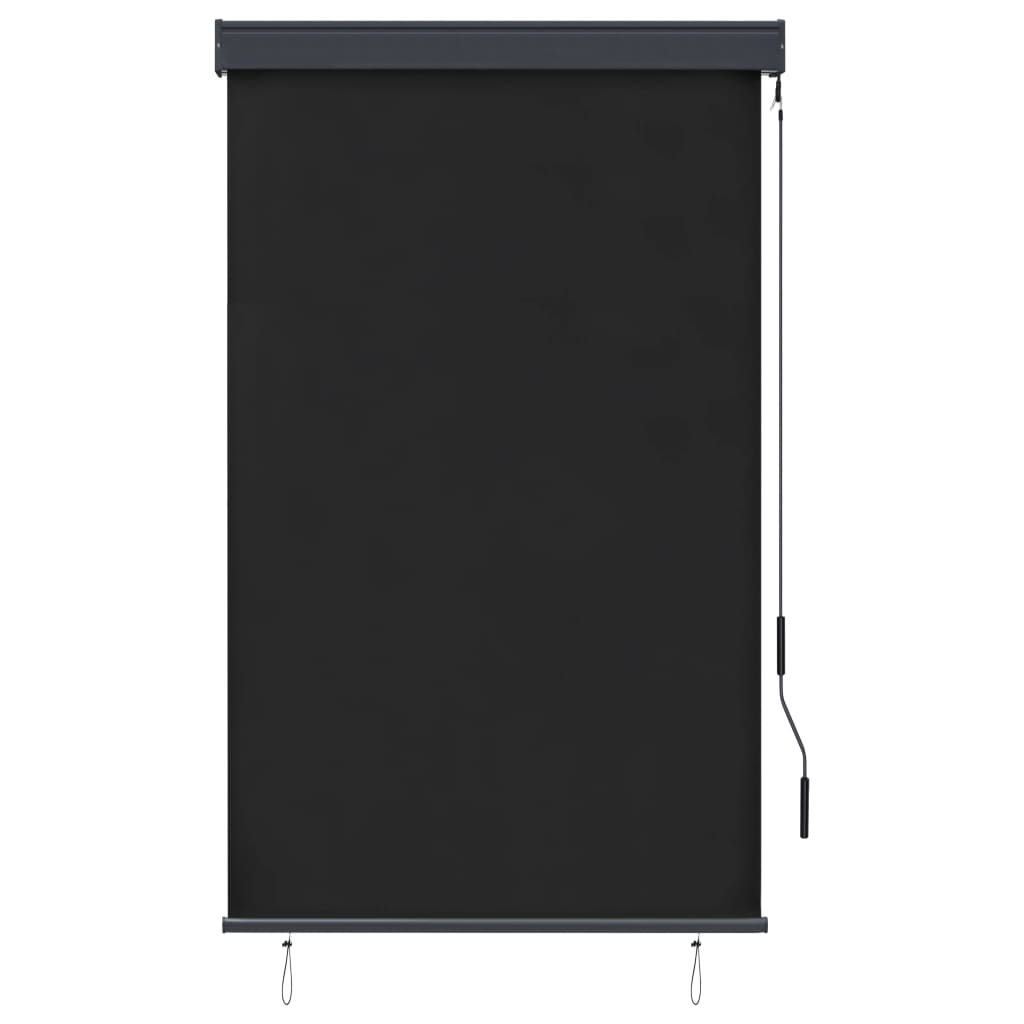 

vidaXL Rolgordijn voor buiten 100x250 cm antraciet