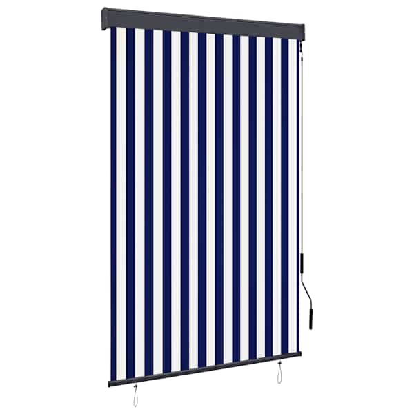 vidaXL v&auml;liruloo 120 x 250 cm, sinine ja valge